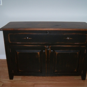 4ft stanard buffet with drawers