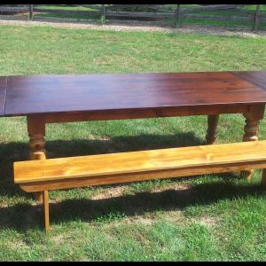 6 ft pine table