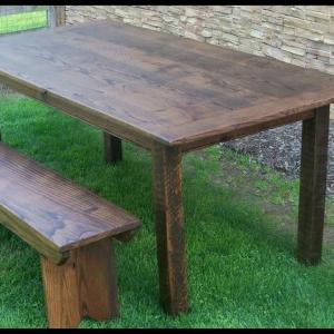 6 ft oak table