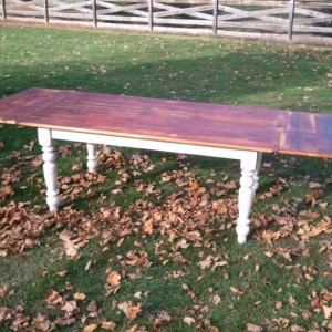 5ft thin top White pine table