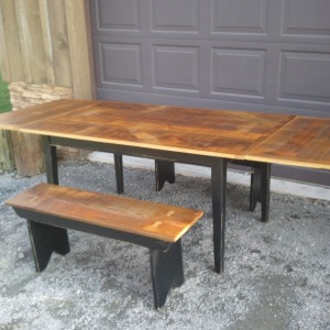 5ft thin top White pine table