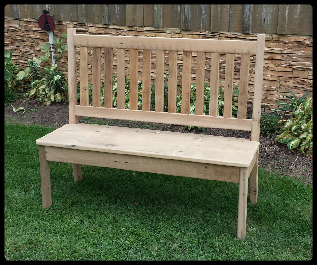 5ft Reclaimed Oak Mission bench Unfinished Special $ 395.00