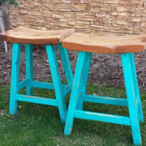 Reclaimed barnwood chairs