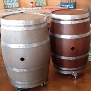 reclaimed wine barrels 